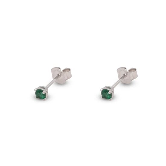 Orecchini Dilvdò Donna Small Stud in Argento Zircone ORPBV3 - ORPBV3